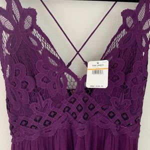 Free People Adella Maxi, Plum, Small